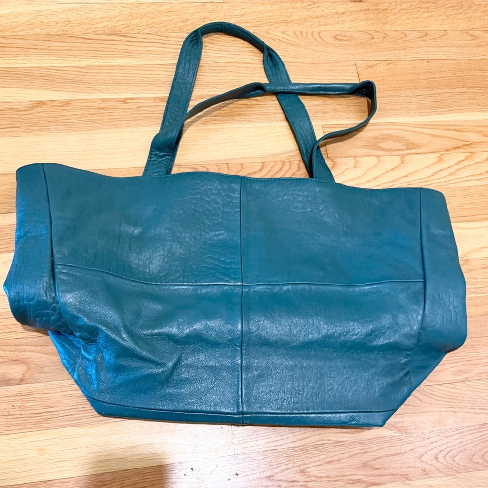 Anthropologie Everyday Leather Tote Bag - Picture 12 of 14